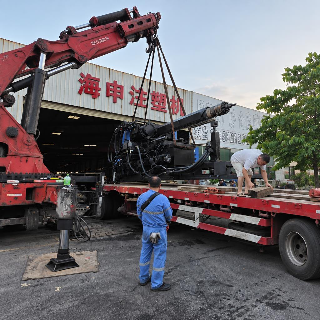 Container loading: waterproof wrapping and in-container bracing.